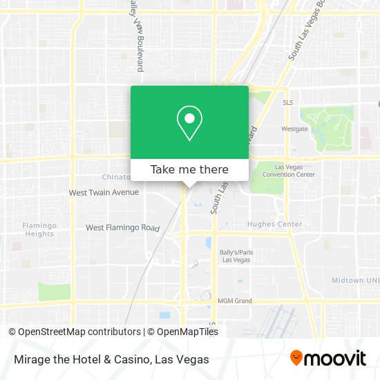 Mirage Las Vegas Map How To Get To Mirage The Hotel & Casino In Paradise By Bus?
