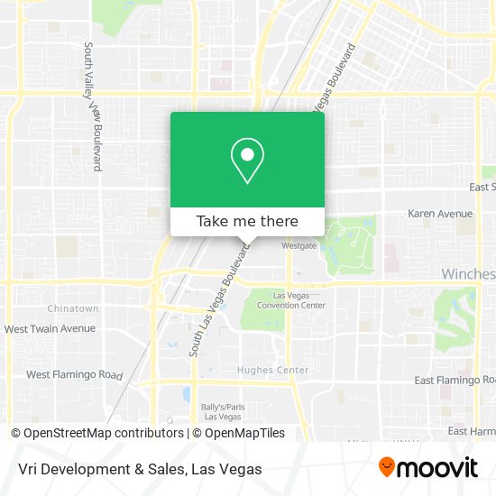 Vri Development & Sales map