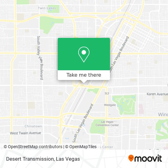 Desert Transmission map