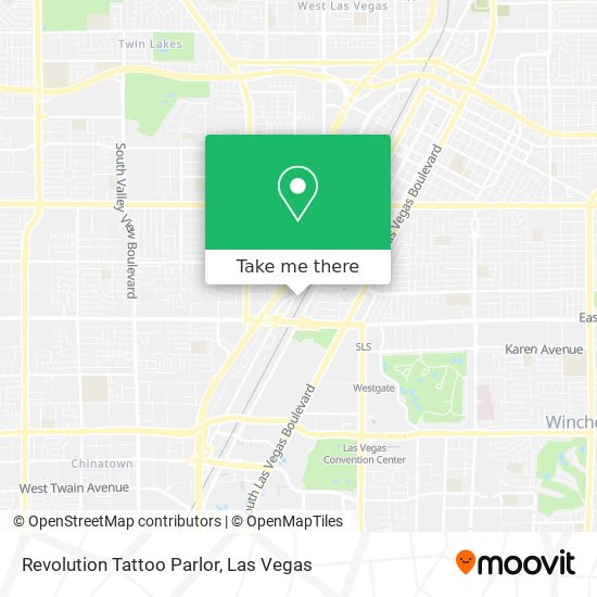 Revolution Tattoo Parlor map