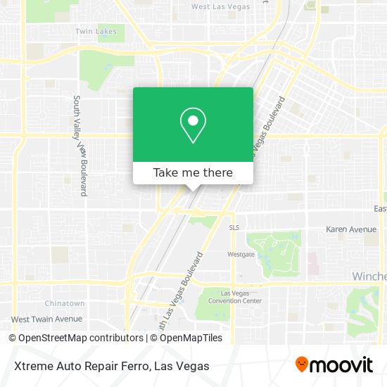 Mapa de Xtreme Auto Repair Ferro