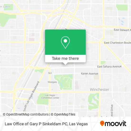 Mapa de Law Office of Gary P Sinkeldam PC