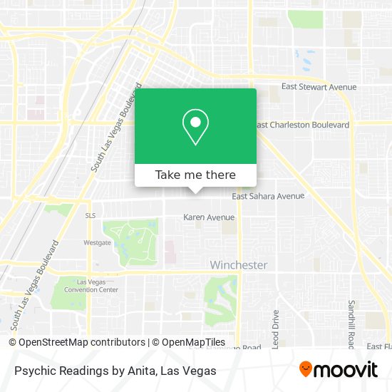 Mapa de Psychic Readings by Anita