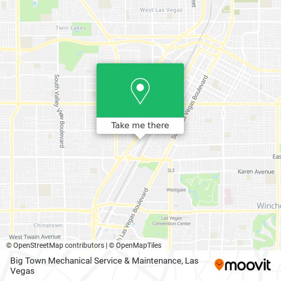 Big Town Mechanical Service & Maintenance map