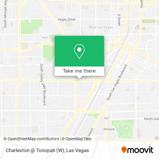 Mapa de Charleston @ Tonopah (W)