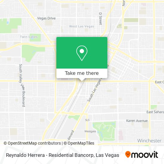 Mapa de Reynaldo Herrera - Residential Bancorp