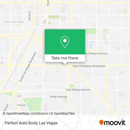 Perfect Auto Body map