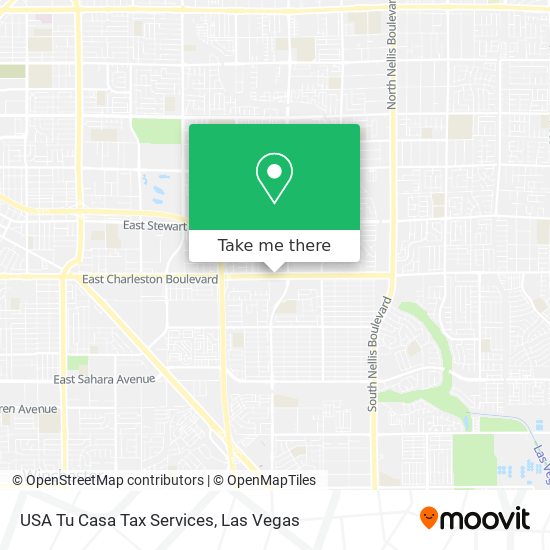 USA Tu Casa Tax Services map