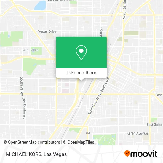 MICHAEL KORS map