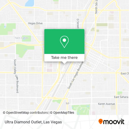 Ultra Diamond Outlet map
