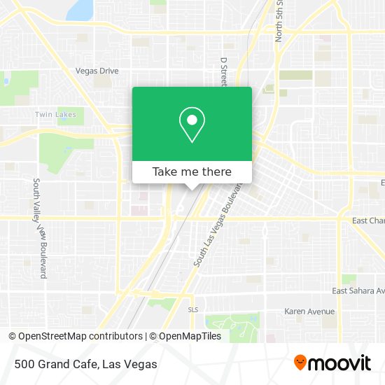 Mapa de 500 Grand Cafe