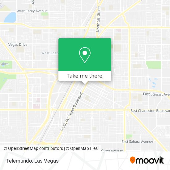 Mapa de Telemundo