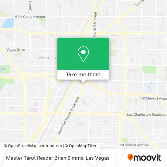 Master Tarot Reader Brian Simms map