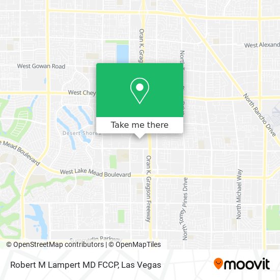 Robert M Lampert MD FCCP map