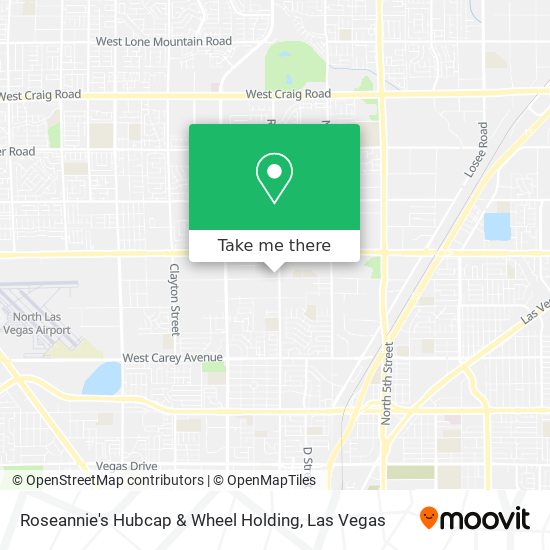 Roseannie's Hubcap & Wheel Holding map