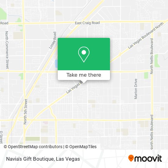Navia's Gift Boutique map