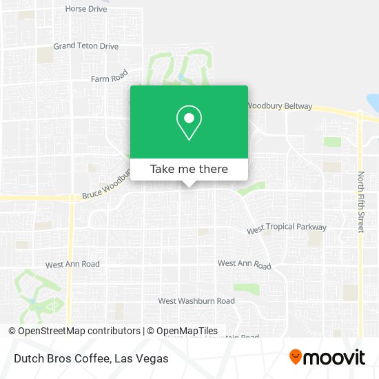 Dutch Bros Coffee map
