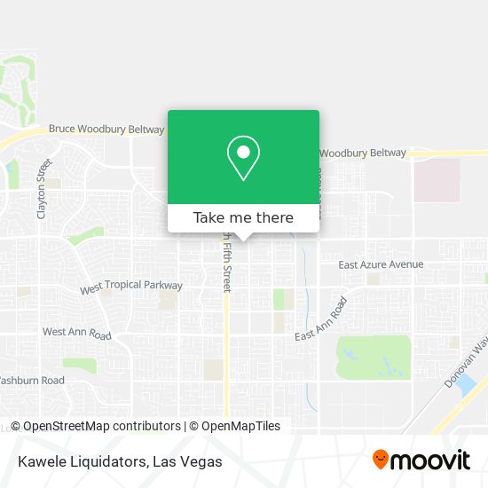 Kawele Liquidators map