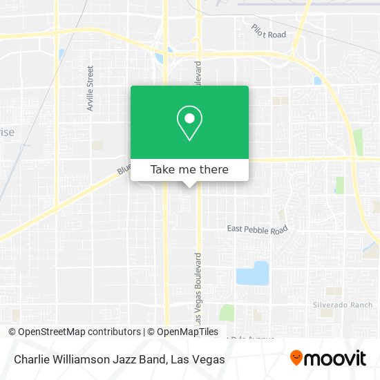 Mapa de Charlie Williamson Jazz Band