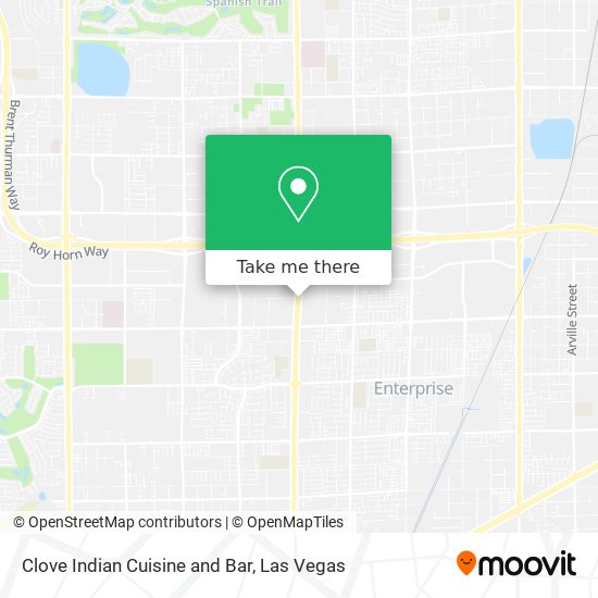 Mapa de Clove Indian Cuisine and Bar