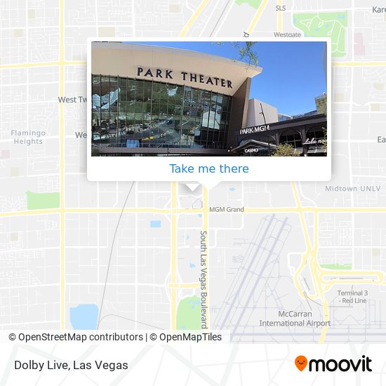 Dolby Live map