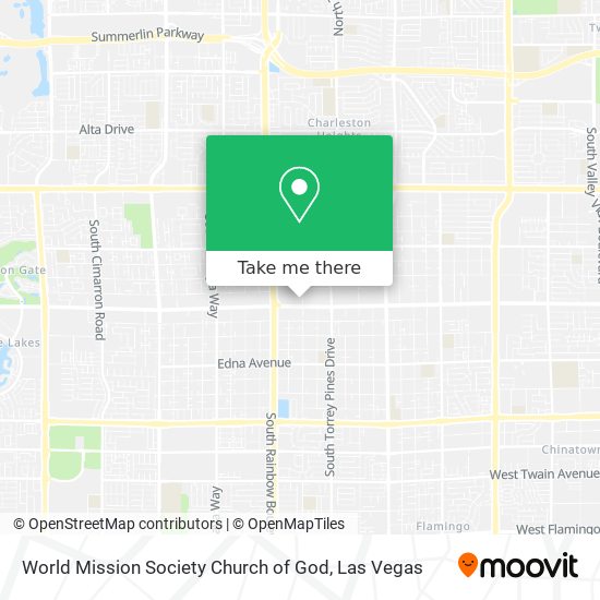 Mapa de World Mission Society Church of God