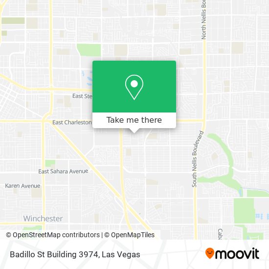 Mapa de Badillo St Building 3974