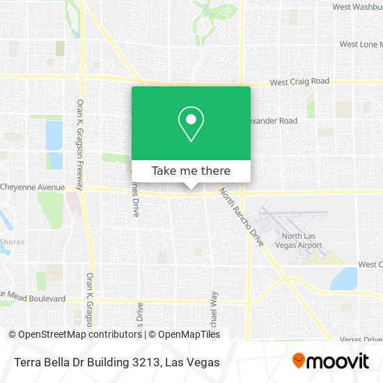 Terra Bella Dr Building 3213 map