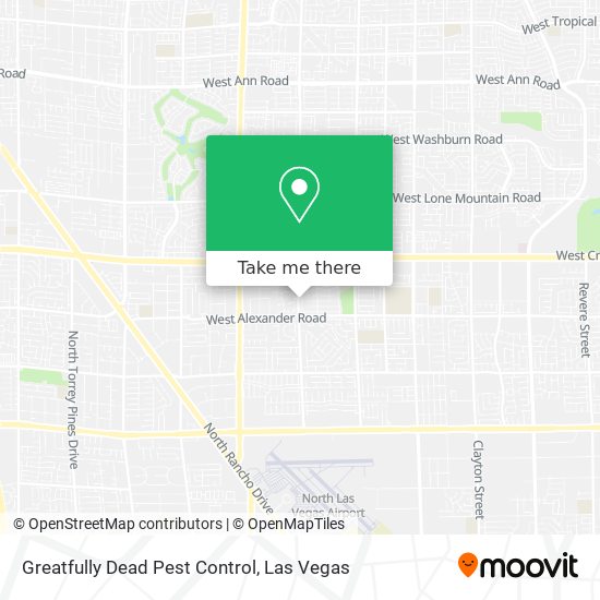 Mapa de Greatfully Dead Pest Control