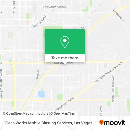 Clean Works Mobile Blasting Services map