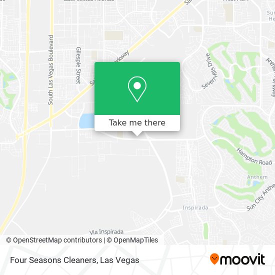 Four Seasons Cleaners map