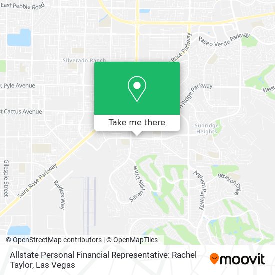 Allstate Personal Financial Representative: Rachel Taylor map