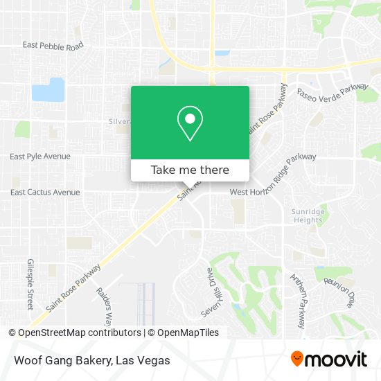Mapa de Woof Gang Bakery