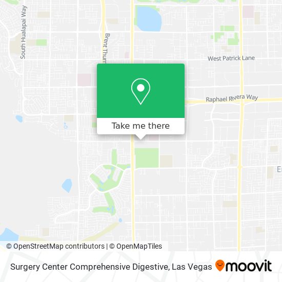 Mapa de Surgery Center Comprehensive Digestive