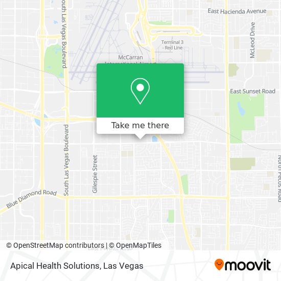 Apical Health Solutions map