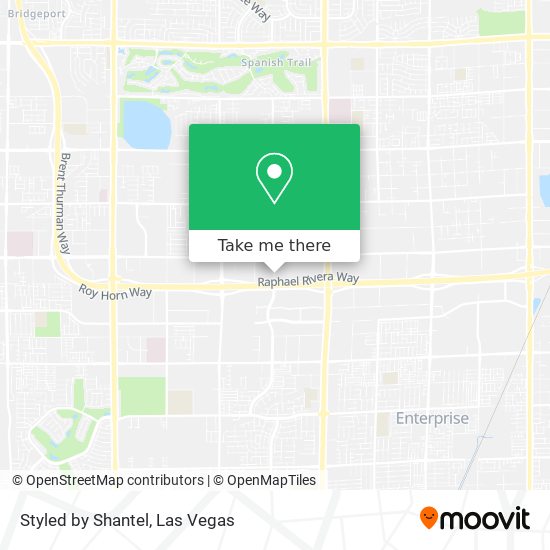 Styled by Shantel map