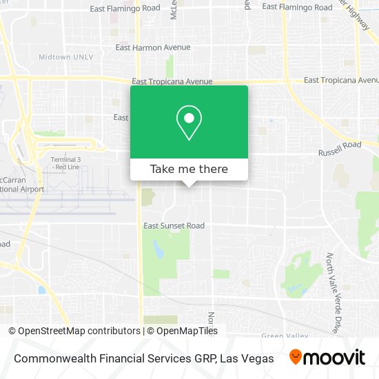 Commonwealth Financial Services GRP map