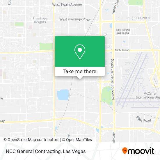 NCC General Contracting map