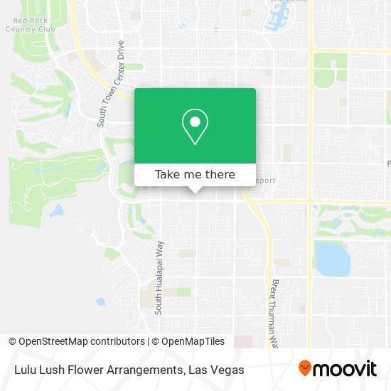 Lulu Lush Flower Arrangements map