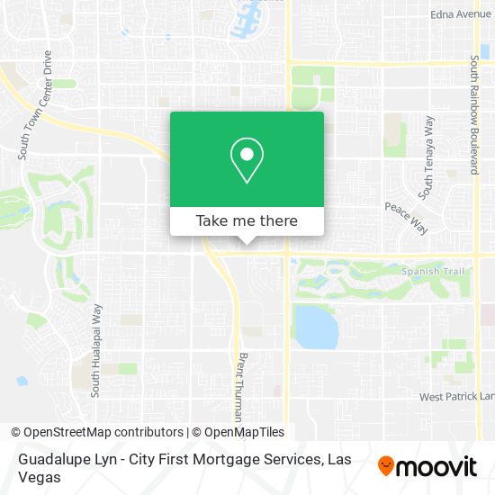 Mapa de Guadalupe Lyn - City First Mortgage Services