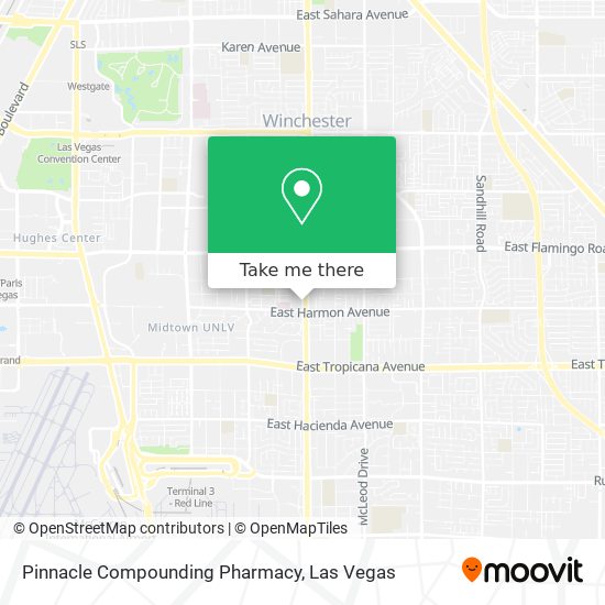 Pinnacle Compounding Pharmacy map