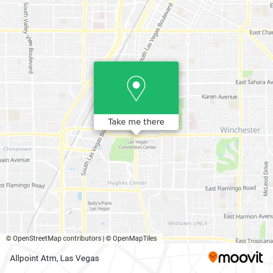 Allpoint Atm map