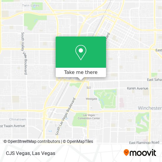 CJS Vegas map