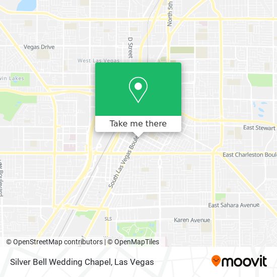 Mapa de Silver Bell Wedding Chapel