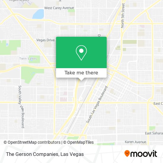 The Gerson Companies map