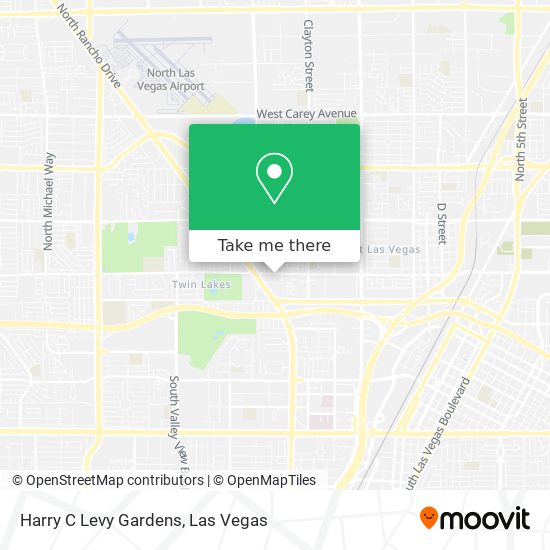 Harry C Levy Gardens map