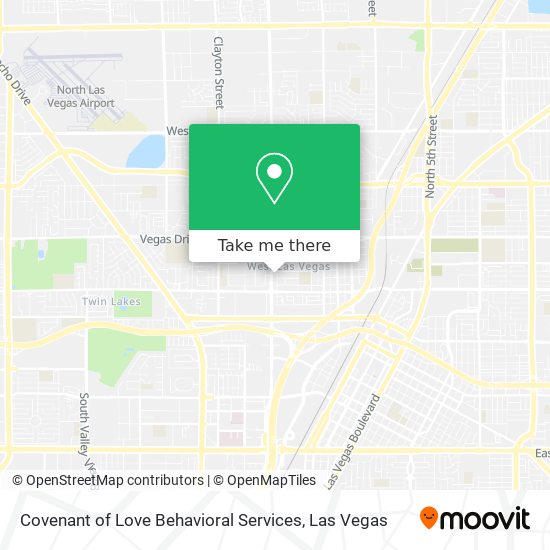 Covenant of Love Behavioral Services map