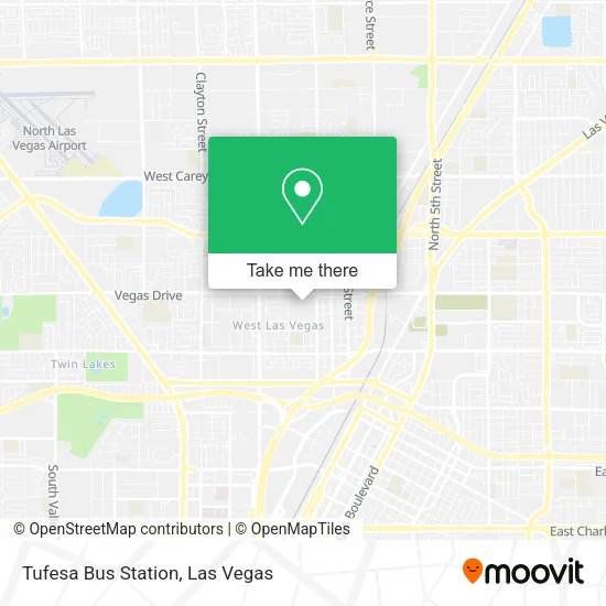 Tufesa Bus Station map