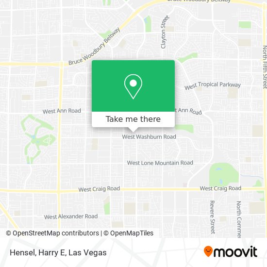 Mapa de Hensel, Harry E