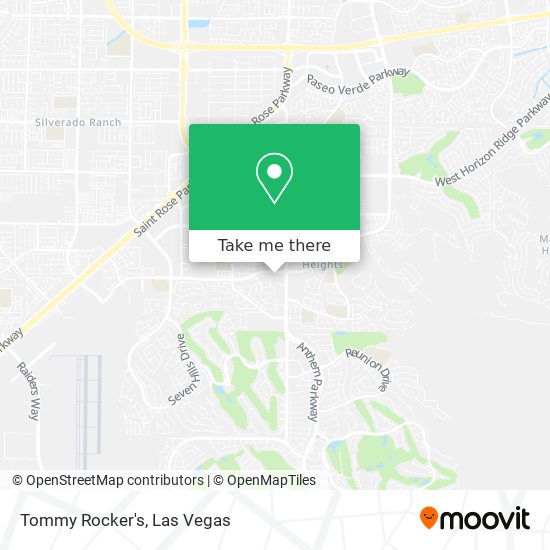 Tommy Rocker's map